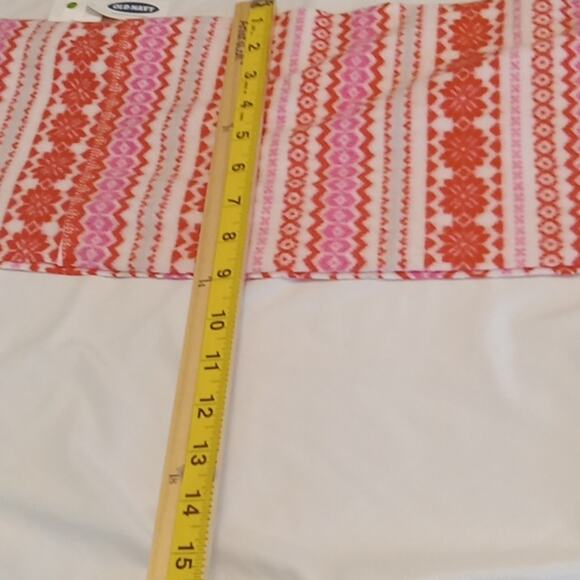 NWT Old Navy  orange/pink eternity winter scarf. Soft and Warm. - Picture 6 of 6